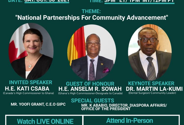 Inauguration of The Alliance of Ghanaian-Canadian Associations (A.G.C.A.)